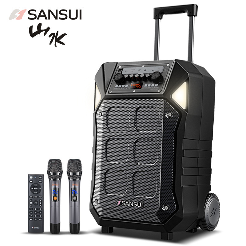 Sansui/山水d 12/8/15インチ広場舞音響屋外移動ハイパワーbluetoothスピーカー|undefined