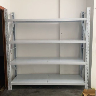 Fuzhou Medium Warehouse Shelf 200*60*200 Household Garage Metal Display Shelf Warehouse Goods Rack Butterfly Buckle
