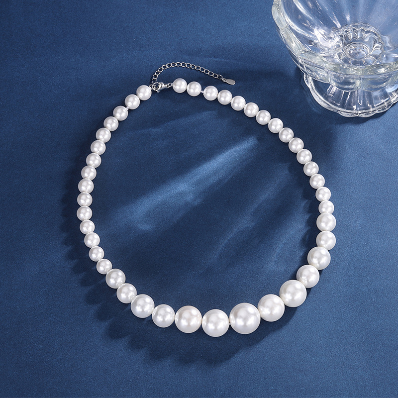 Cute Pearl Artificial Pearl Women's Necklace 1 Piece display picture 3