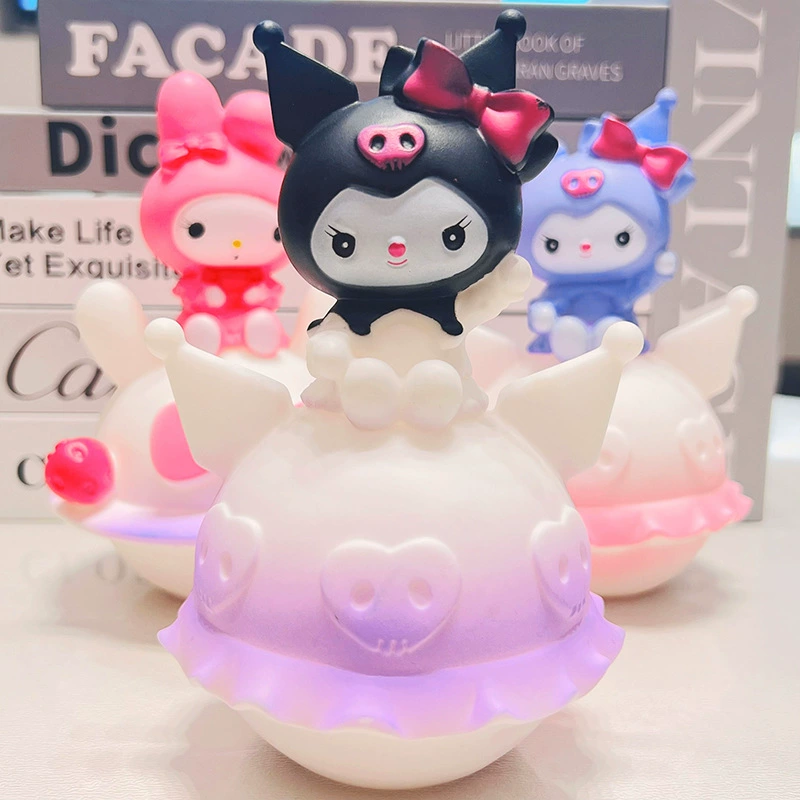 Мелетти Куломи Лунные огни для девочек сердце атмосфера ночные огни мультяшные столешницы небольшие украшения производителей оптом