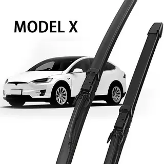 适用特斯拉ModelX雨刮器原厂原装专用雨刷片胶条带喷水18无骨2019