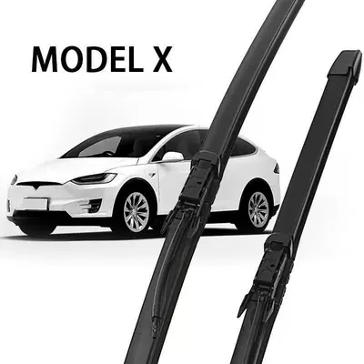 Suitable for Tesla Modelx Wiper Original Original Special Wiper Blade Strip with Water Spray 18 Boneless 2019 (Wiper)