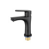 Raise the bathroom electroplating water -plated faucet home improvement bathroom facade kitchen bowl, hot and cold water faucet