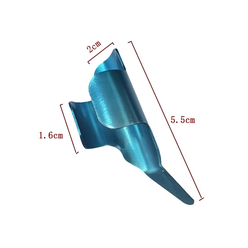 Venta directa de fábrica Herramientas de costura Cubierta de cuchillo de anillo Cuchillo de dedo Embalaje textil Cortar cuerda Cuchillo de dedo Anillo Cortador de alambre