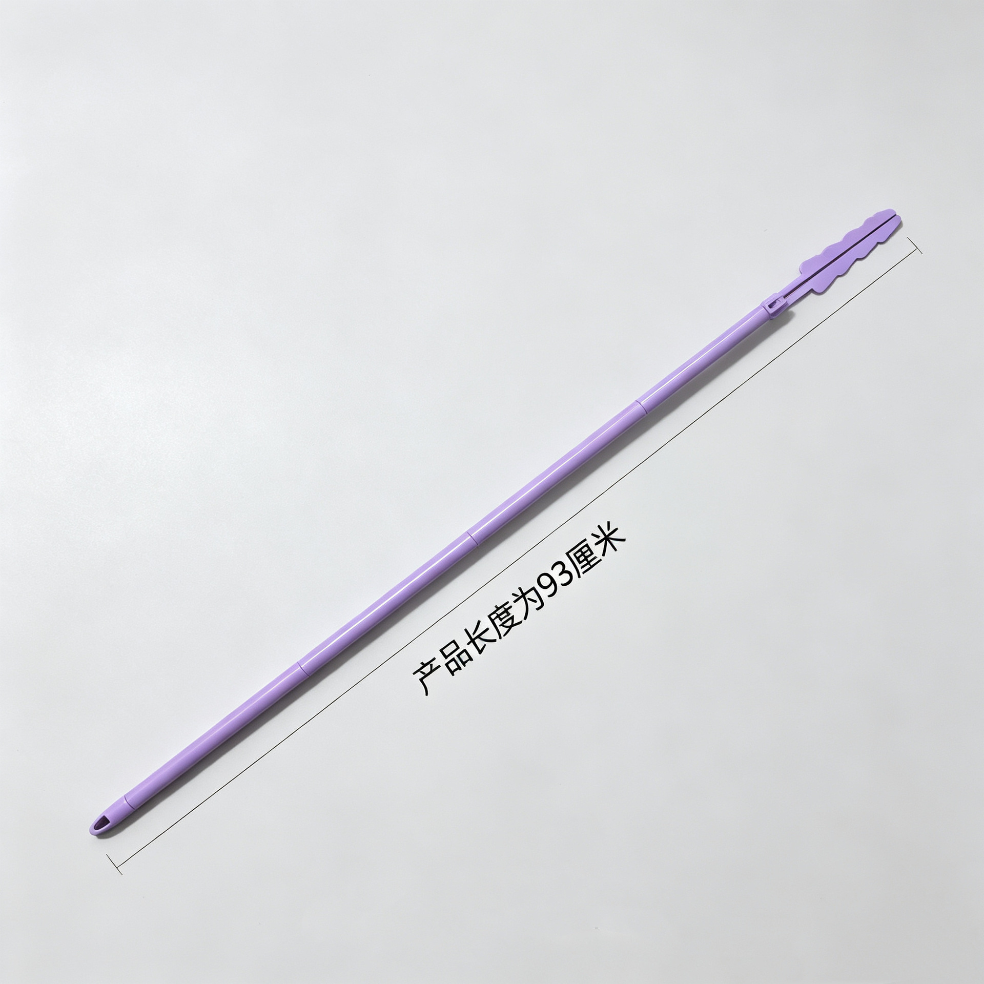 Long purple handle for side table