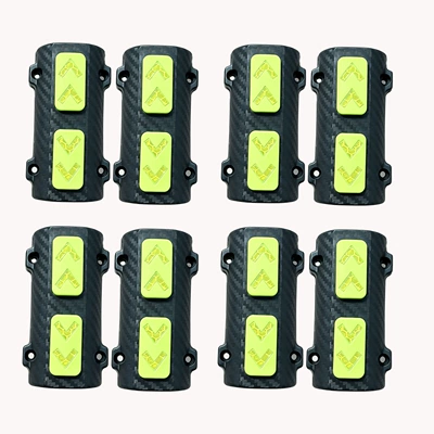 Electric vehicle anti-collision block guard Other Electric Vehicle Accessories - 22mm-protective-bar-anti-collision-blocks-8-pack-includes-screws-anti-collision-soft-silicone-pads-in-random-colors