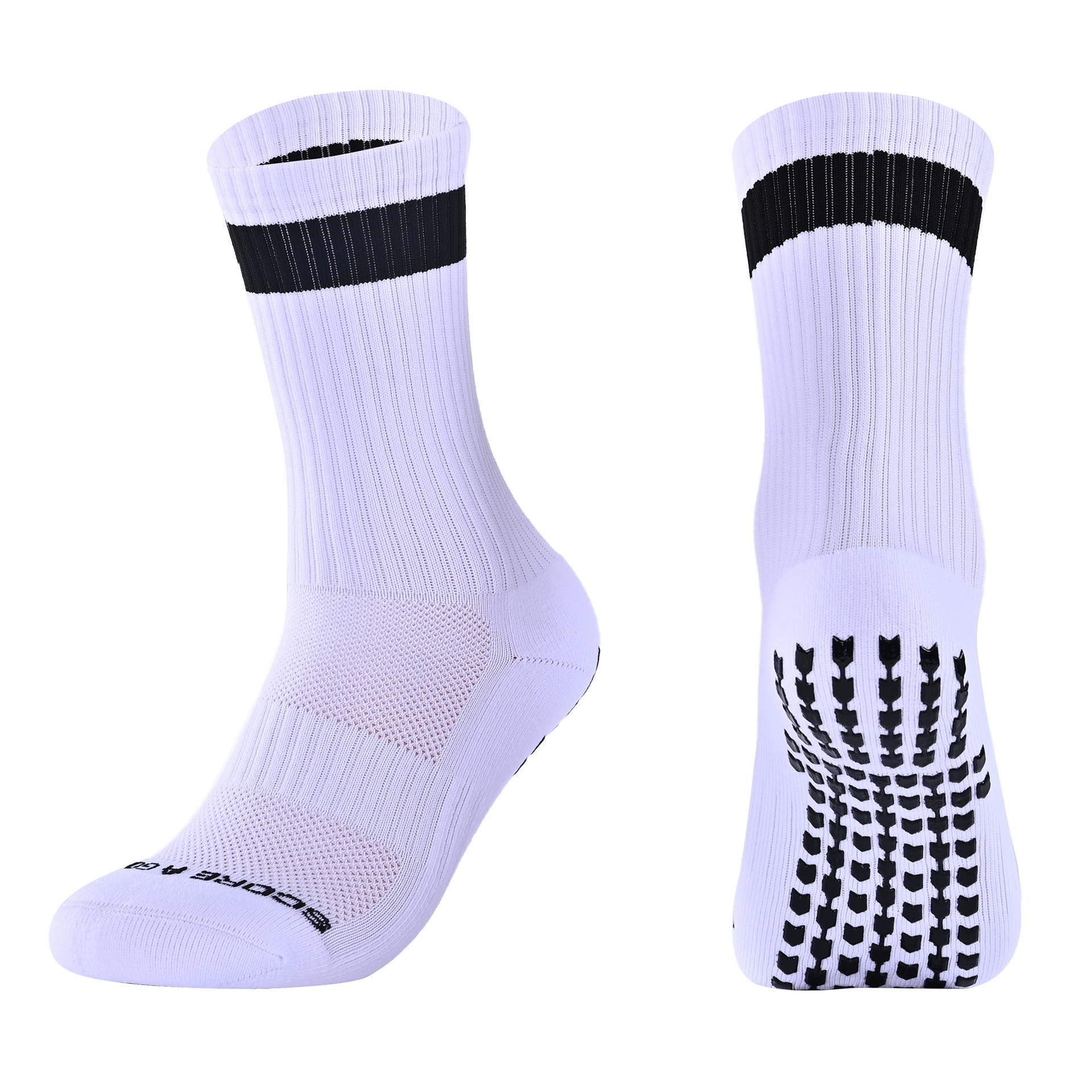 Professional Adhesive Football Socks, Refreshing and Breathable, Men's Over-The-Knee Thick Non-Slip Towel Bottom Multi-Color Sports Tube Socks