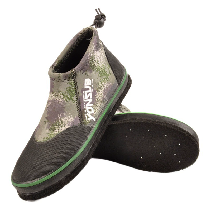 Рыболовная обувь YonSub обувь для рок-рыбалки профессиональная Морская рыбалка Нескользящие стальные гвозди войлочная Нижняя рок-Рыбалка рифовая обувь мужская и женская обувь для морской рыбалки