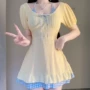 大码学生显瘦连体裙泳衣