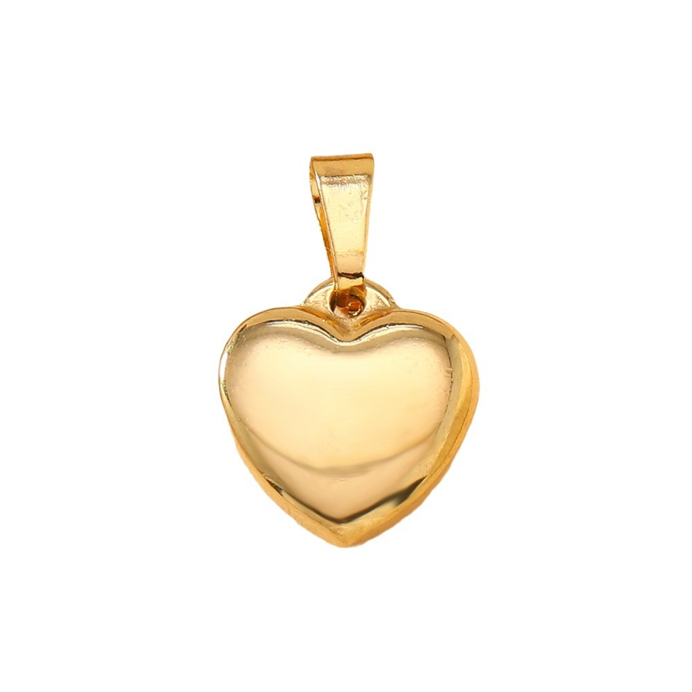 Colgante único Acero inoxidable Joyería de fundición Calavera Cruz Amor Flor Pulsera Collar Diy Accesorios Colgante