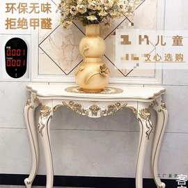欧式玄关柜靠墙走廊桌子装饰台置物架轻奢风进门入户客厅隔断美式