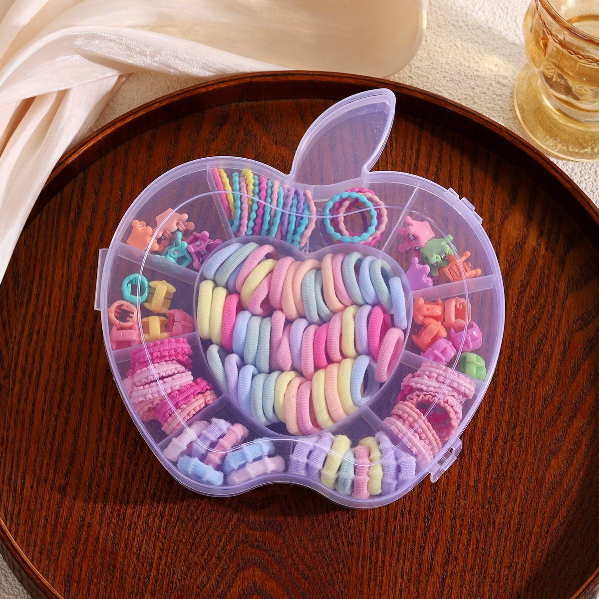 Manzana en caja