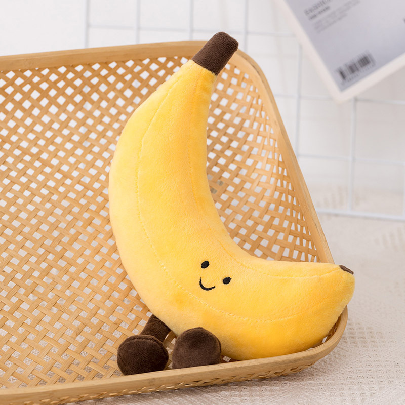Jellyc transfronterizo simulación de muñecas de frutas y verduras juguetes de peluche divertidos muñecas adorables adornos comercio exterior al por mayor