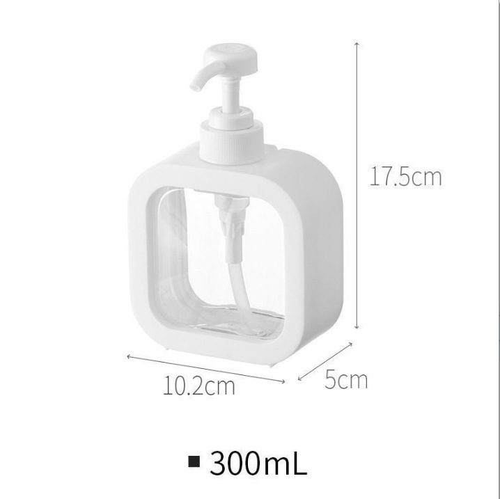 分注瓶透明手洗い液シャンプー入浴剤収納瓶プラスチックプレス可視乳液分注空瓶|undefined