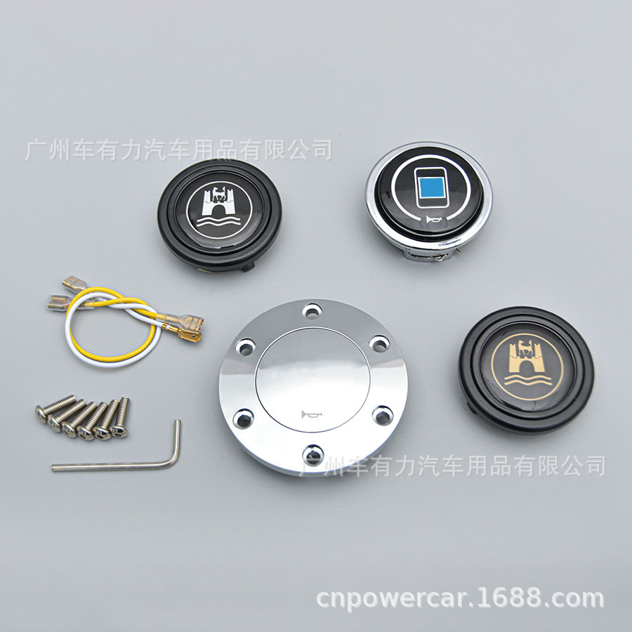 Car Modified Solid Wood Steering Wheel 15inch Suitable for Wuling Black Warrior Alto 380mm Steering Wheel