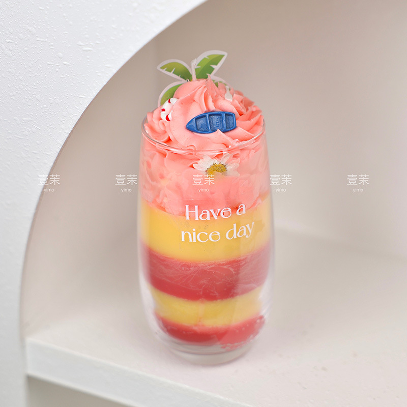 Moda de cera de banana hecha a mano DIY al por mayor creativo regalo de mano cera de soja transfronteriza regalo de cumpleaños para chicas