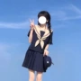 基础中间长袖秋冬水手服