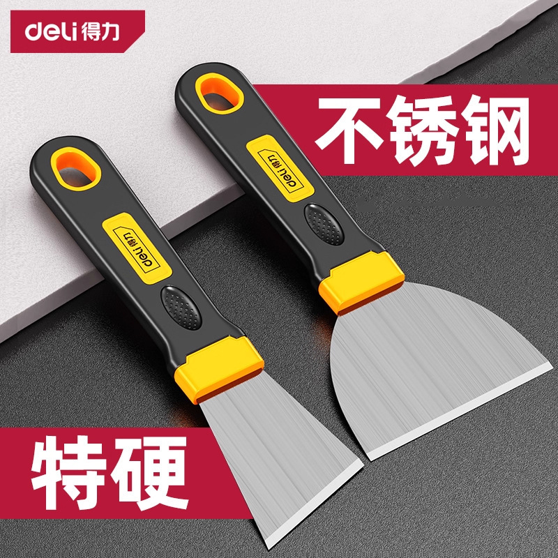 Efficient Small Scraper Cleaning Knife for Grease and Oil Stains, Range Hood Scraper, Removes Pot Bottom Residue, Descales, Removes Glue, Stainless Steel Tool Efficient Small Scraper Cleaning Knife for Grease and Oil Stains, Range Hood Scraper, Removes Pot Bottom Residue, Descales, Removes Glue, Stainless Steel Tool