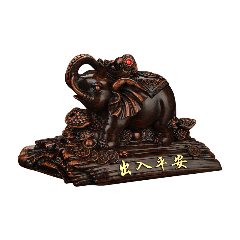 Car Dashboard Elephant Lucky Charm Ornament 5