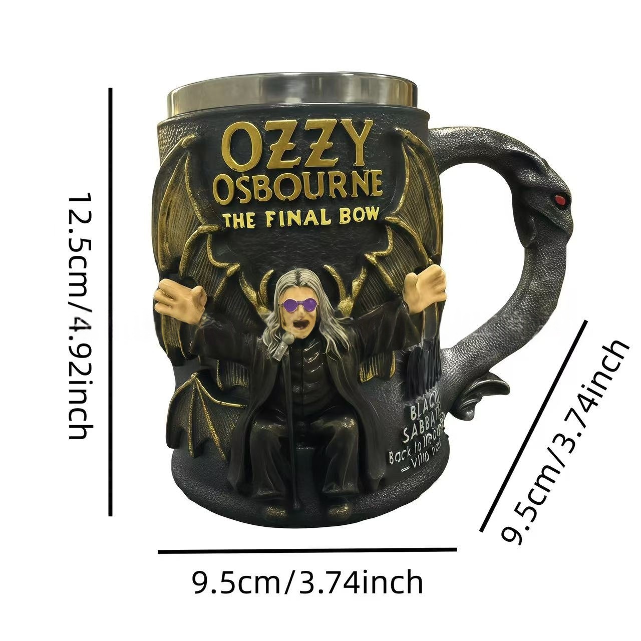 Cross-border Dual Dragon Collector 's Mug Retro Caza de perro Duck Coffee Mug Hunter