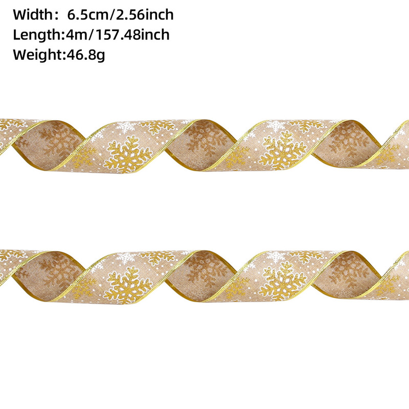 6.5cmクリスマスリボン飾りクリスマス装飾品ギフトボックス|undefined
