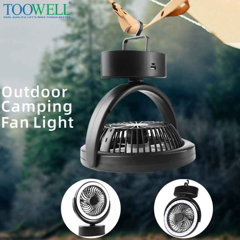 Летний кемпинг вентилятор свет Многофункциональный USB зарядка общежитие освещение кемпинг вентилятор оптом домашняя палатка вентилятор