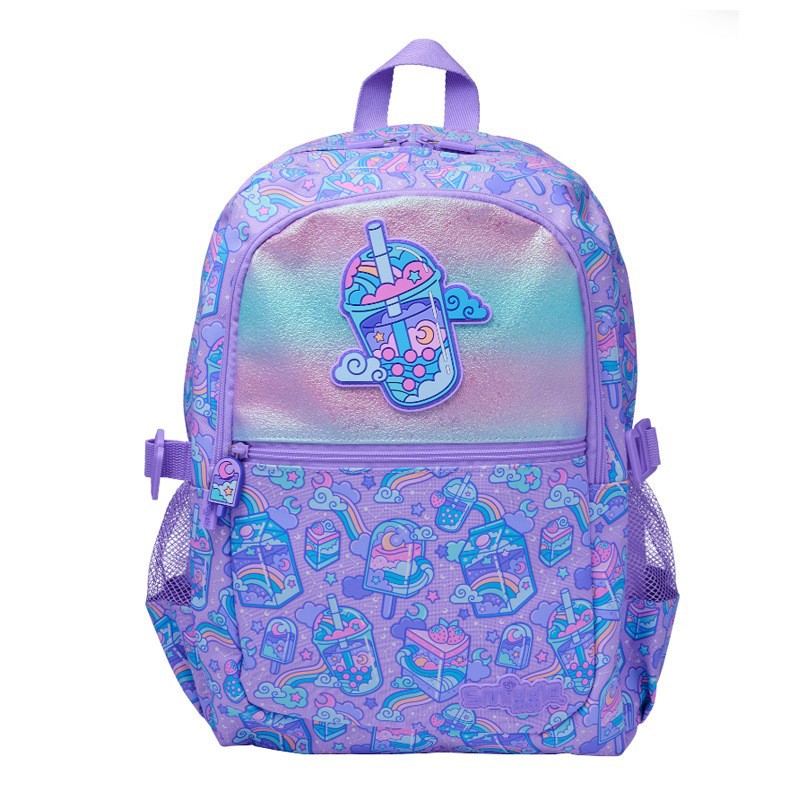 Australia smiggle mochila escolar para estudiantes de primaria y secundaria mochila para niños bolsa de ocio al aire libre mochila de dibujos animados de gran capacidad