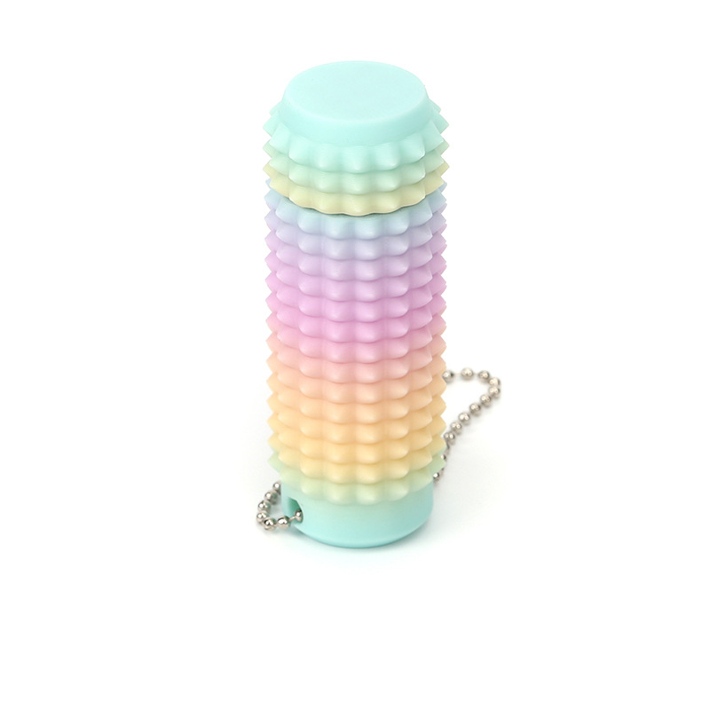 Fidget rotatorio impreso en 3D, juguete antiestrés portátil