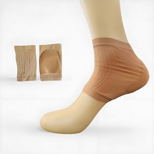Elastic Second Generation Thin Breathable Silicone Heel Socks Gel Silicone Heel Protector
