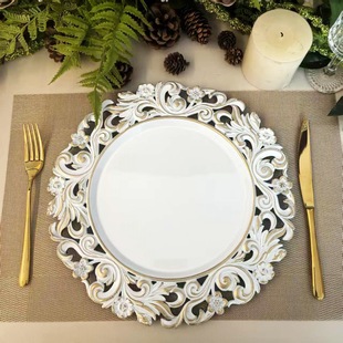 Charger plate���Q��Y�Ƶ��Ɍ���ɫ��߅�������bP���Sֱ�l