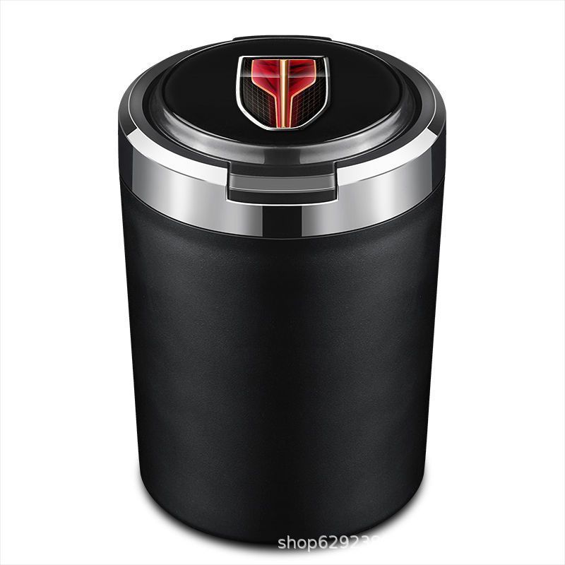 Car Ashtray: Shangchuang Car ashtray - noble-black-hongqi-metal-liner