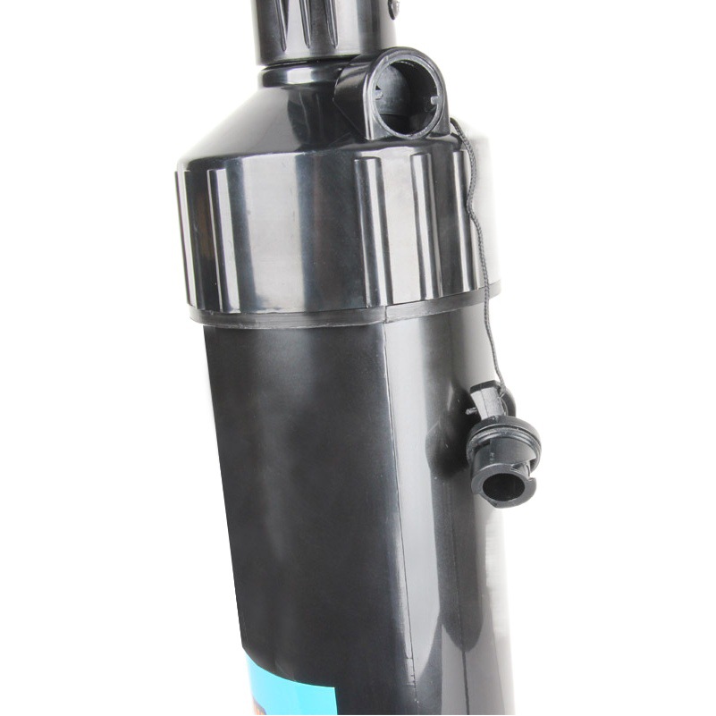 Engrosado kayak canoa SUP Paddle Board tabla de surf de alta presión de dos vías bomba de mano de bombeo inflable con manómetro de aire