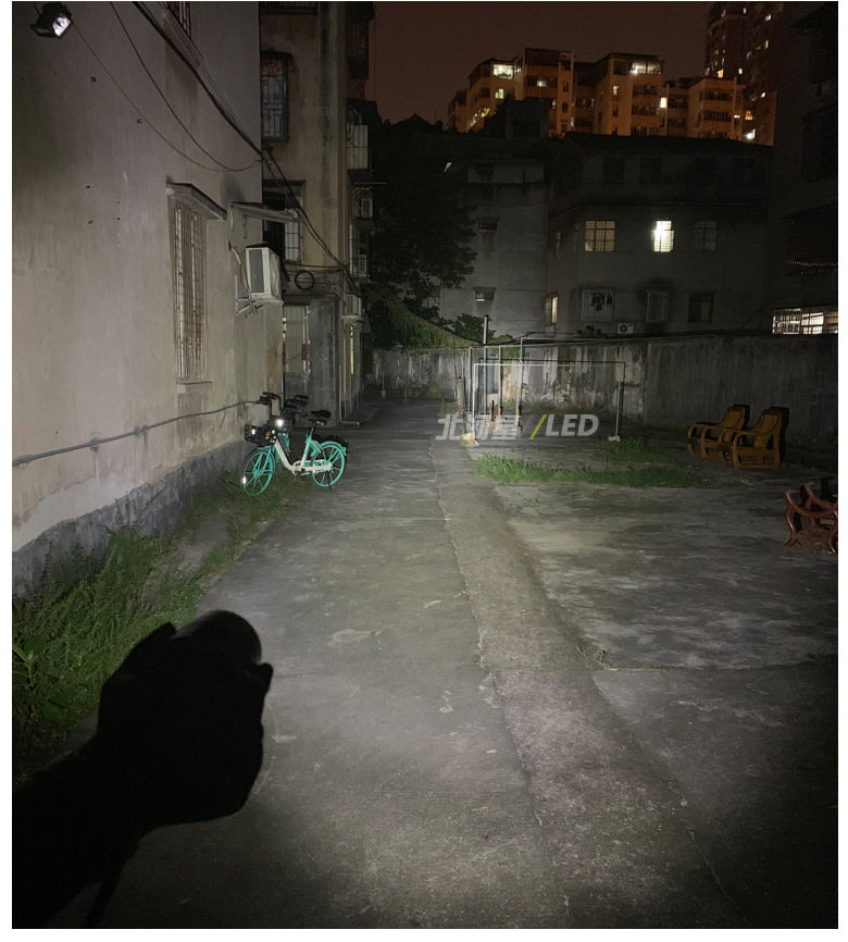 Motorcycle LED Spotlight Headlight 40W Electric Vehicle External Light