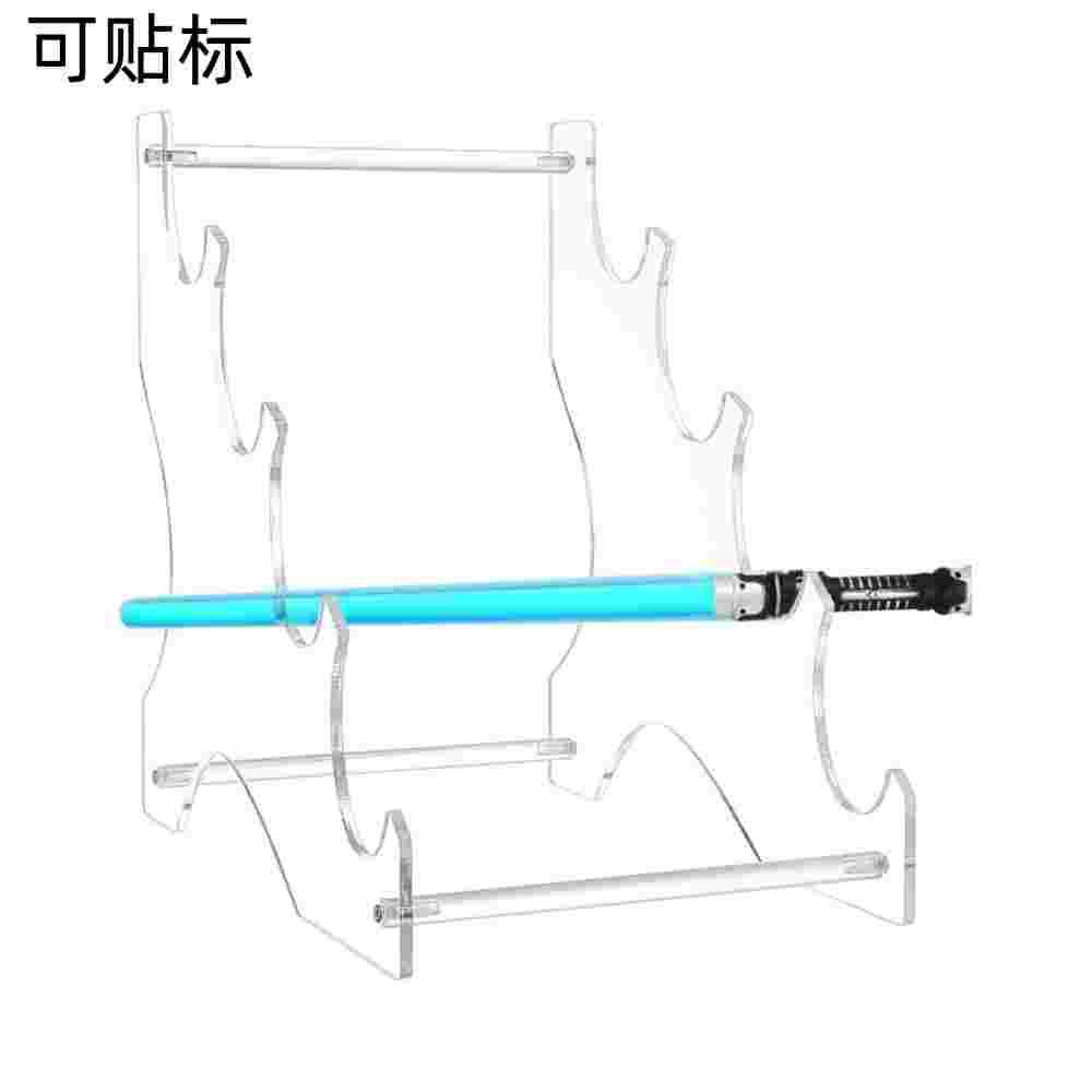 4层光剑展示架 星球大战光剑玩具支架 亚克力光剑支架