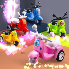 Rebound Motorcycle Inertia Trike Children's Toy Activity Gift Ten Yuan Store Toy Supply Wholesale