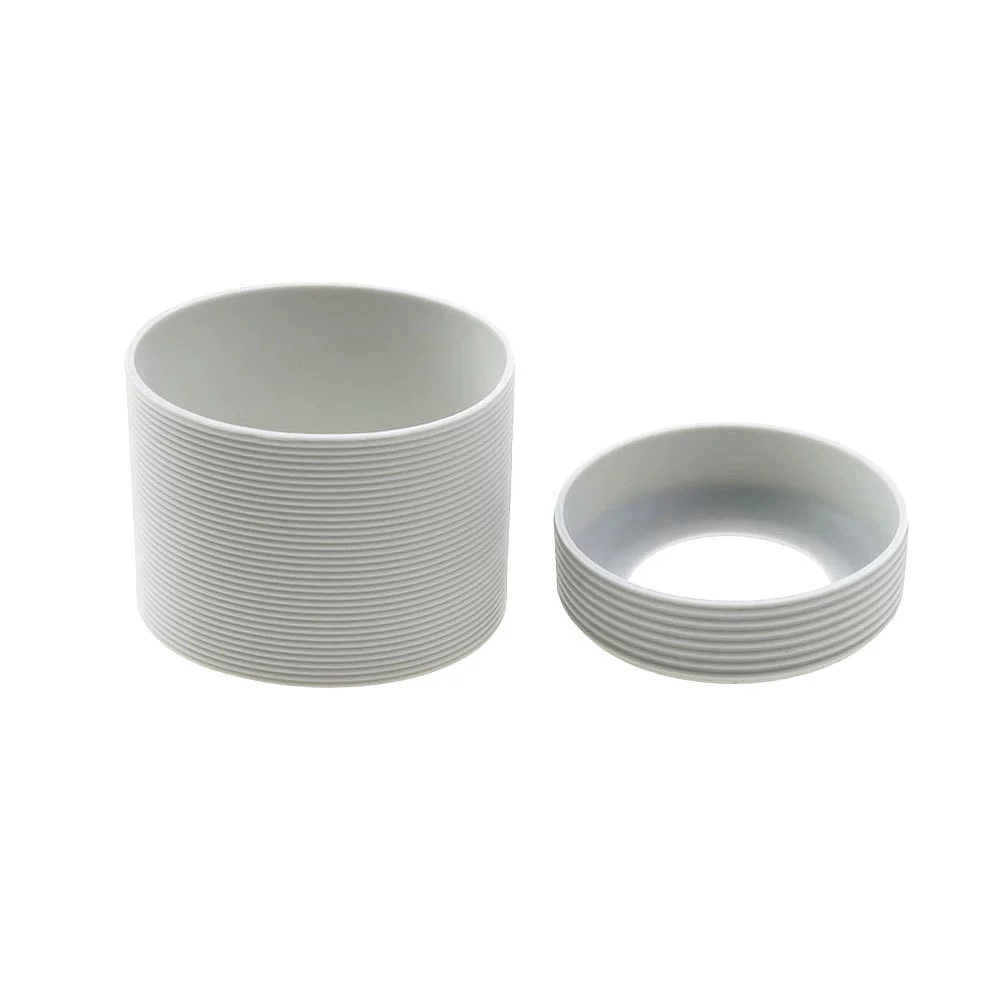 Glass, silicone non-slip protective case, 9.5cm, anti-scald