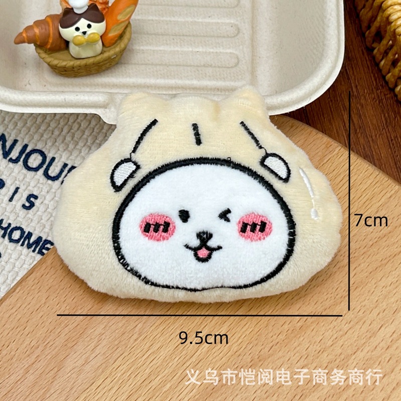 新しい食品自虐クマのきしむペンダントクリエイティブぬいぐるみキーホルダーアクセサリーブローチ diy 靴と帽子のバッチ|undefined