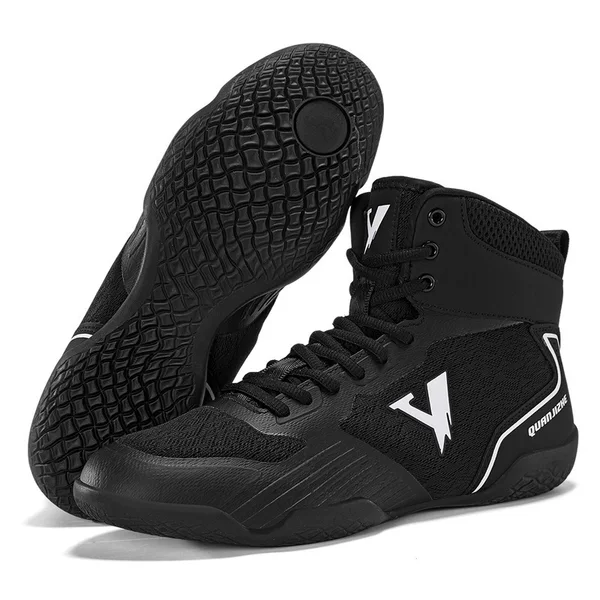 Cross-Border Boxing Shoes, Wrestling Shoes, Soft Fitness Shoes, Comfortable Non-Slip Training and Competition Shoes, Indoor Training Shoes