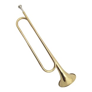 Youth Horn Lacquered Gold Drop B Tone Student Young Pioneers Charge Horn Brass Instrument Can Play Brass small size