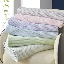 夏凉被A类三层沙针织棉办公室午睡毯夏季空调薄被学生宿舍单夏被