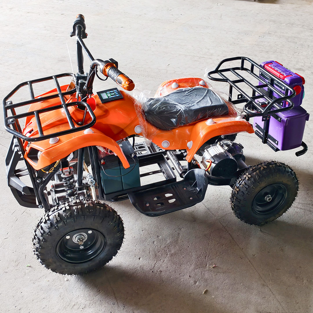 Kart de carretera eléctrico de dos personas para adultos elegante versión de gasolina de cuatro ruedas de combustible de playa equipos de juegos para niños