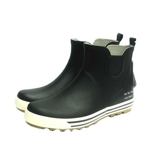 Spring and Summer Short Tube Rain Boots for Students Lightweight Fashion Rubber Low Tube Waterproof Shoes Autumn and Winter Plus Velvet Socks Rain Boots for Men and Women
