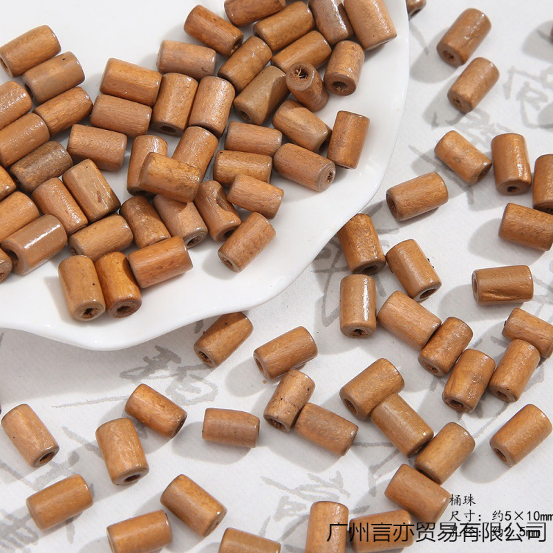 レトロ新中国式百合木ビーズdiy手作りビーズ材料ブレスレットネックレスアクセサリー|undefined