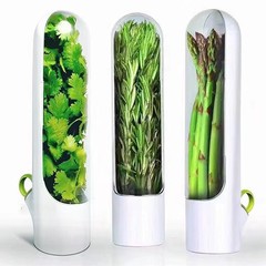 卸売越境アマゾンハーブ保存カップ野菜保存容器冷蔵庫収納保存カップハーブ保存ボックス