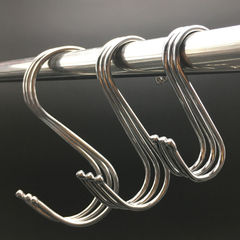 不鏽鋼s型掛勾多功能s勾掛臘肉鈎廚房浴室宿舍s鈎子學生課桌掛鈎