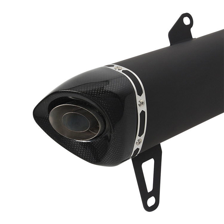 Antorcha de fuego adecuado para la motocicleta scooter XMax 250 300 tubo de escape sección frontal cola sección 17-22 años