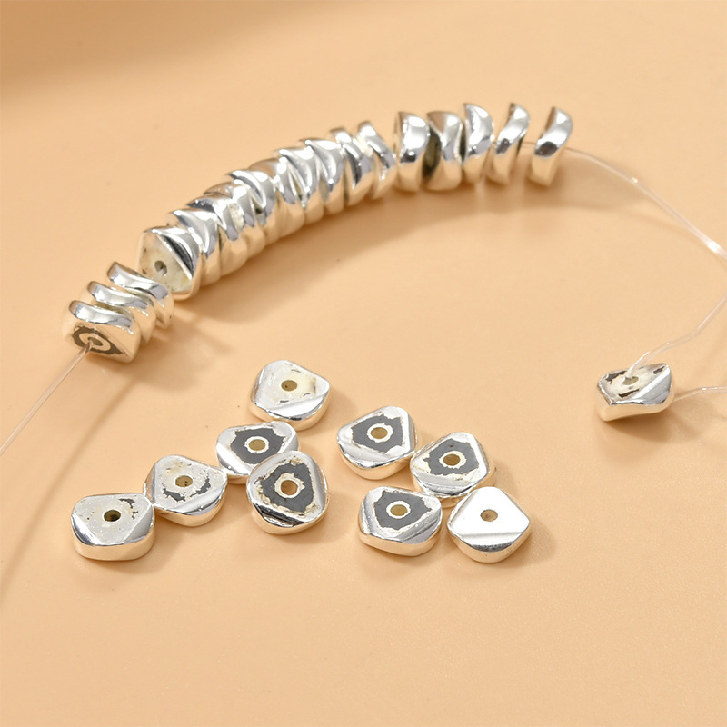 Beads Jewelry Making Type 200 Pieces Per Pack 6*1mm Hematite Solid Color Beads