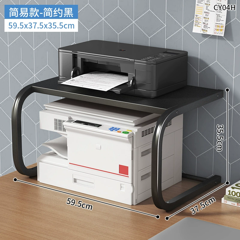 Microwave Shelf Rack, Desktop Adjustable Double-Layer, Thickened Metal, 55–60 cm Options