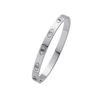 Brand trend bracelet stainless steel, European style, suitable for import, Amazon, simple and elegant design