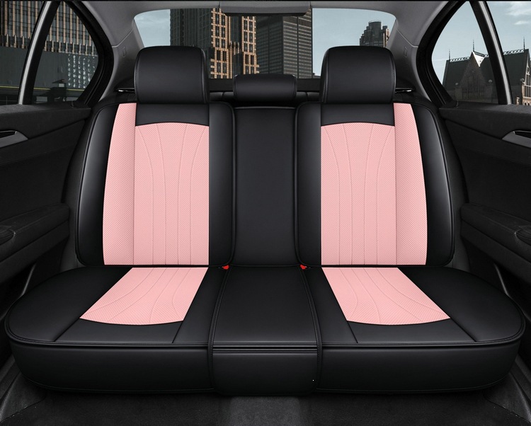 Car Seat Cushion Manufacturer Wholesale New Models of Nappa Leather All-Season Full-Coverage Car Seat Cushions Cross-Border Foreign Trade Dropshipping